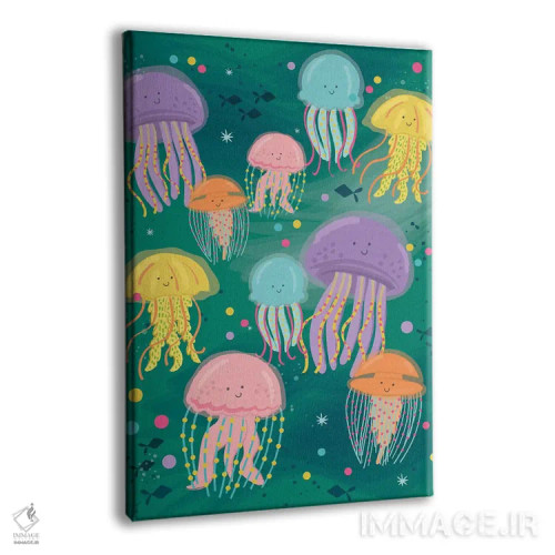 تابلو دکوراتیو زیر دریا؛ ساحلی و دریانوردی ۲ اثر لیزا وایت باتن - نمای پرسپکتیو محصول