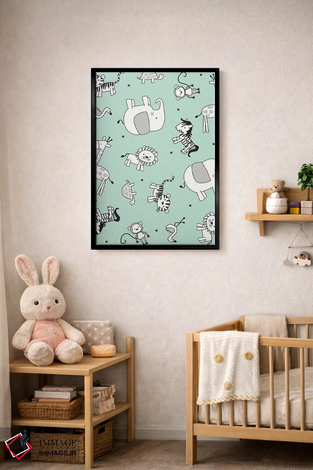 تابلو دکوراتیو آفتاب کوچولو ۳ اثر لیزا وایت باتن - D6B