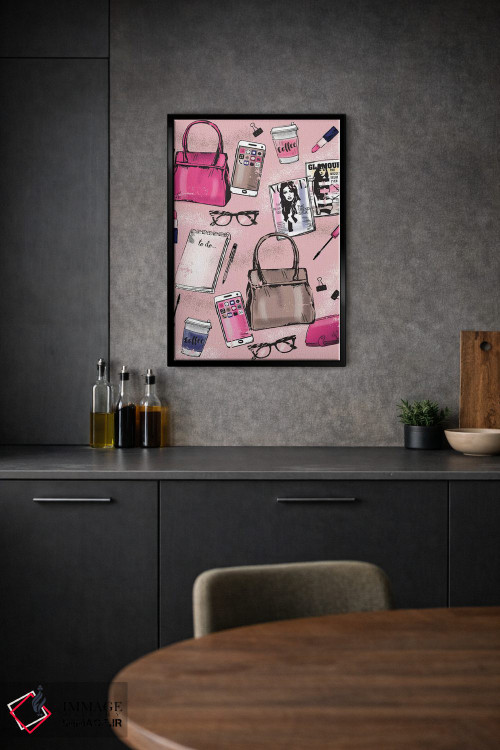 تابلو دکوراتیو دختر رئیس هرروزه ۴ اثر لیزا وایت باتن - D2B