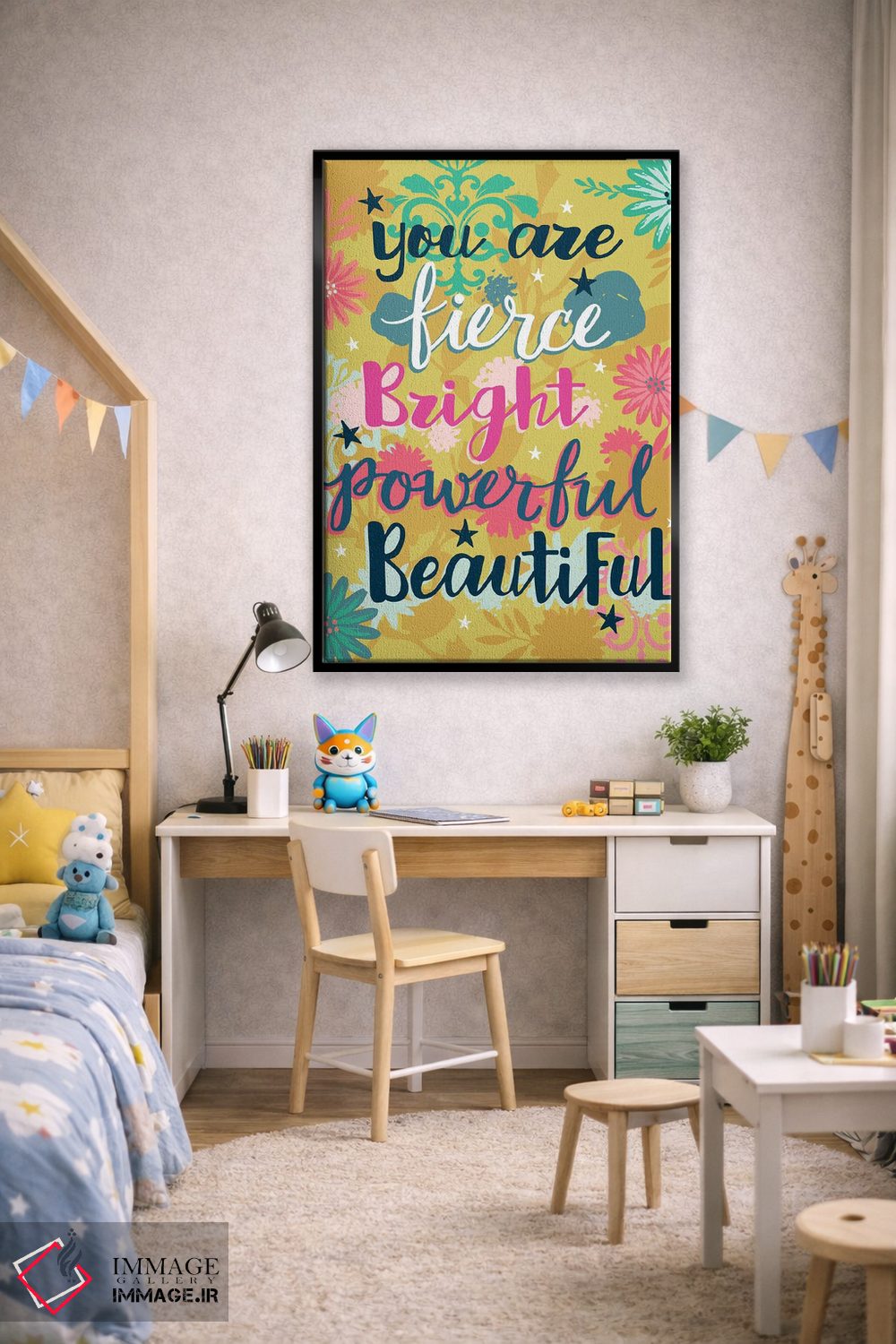 تابلو دکوراتیو هرروزه با سخنان پرانرژی ۴ اثر لیزا وایت باتن - D2B