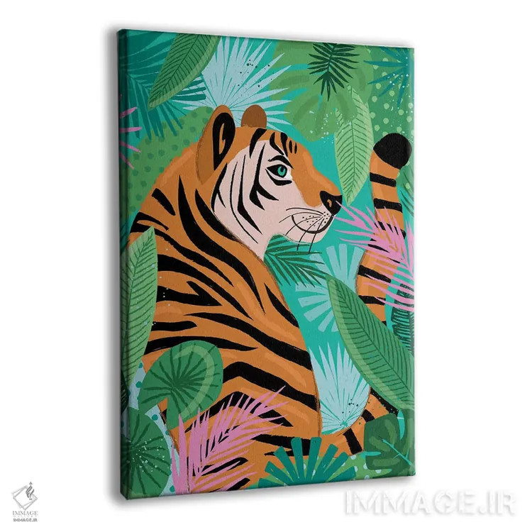 تابلو دکوراتیو گشت و گذار روزمره در طبیعت ۱ اثر لیزا وایت باتن - نمای پرسپکتیو محصول