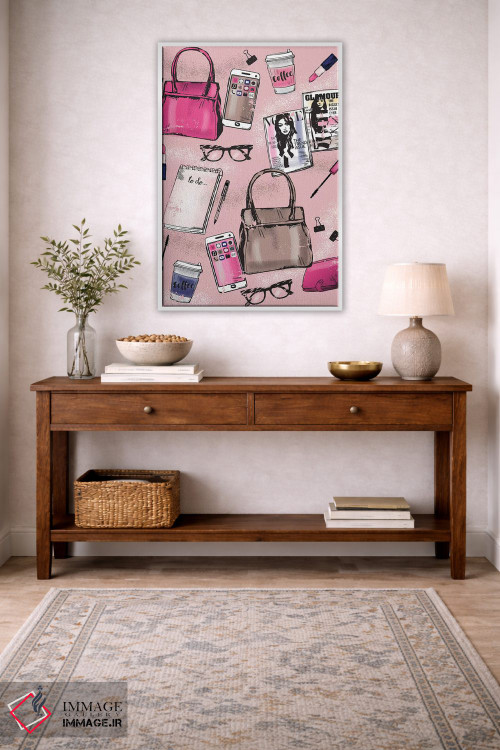 تابلو دکوراتیو دختر رئیس هرروزه ۴ اثر لیزا وایت باتن - D4W