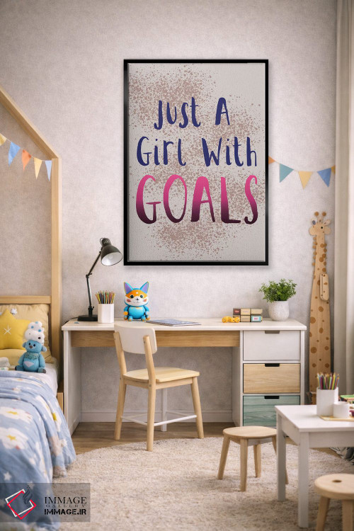 تابلو دکوراتیو دختر رئیس هرروزه ۵ اثر لیزا وایت باتن - D2B