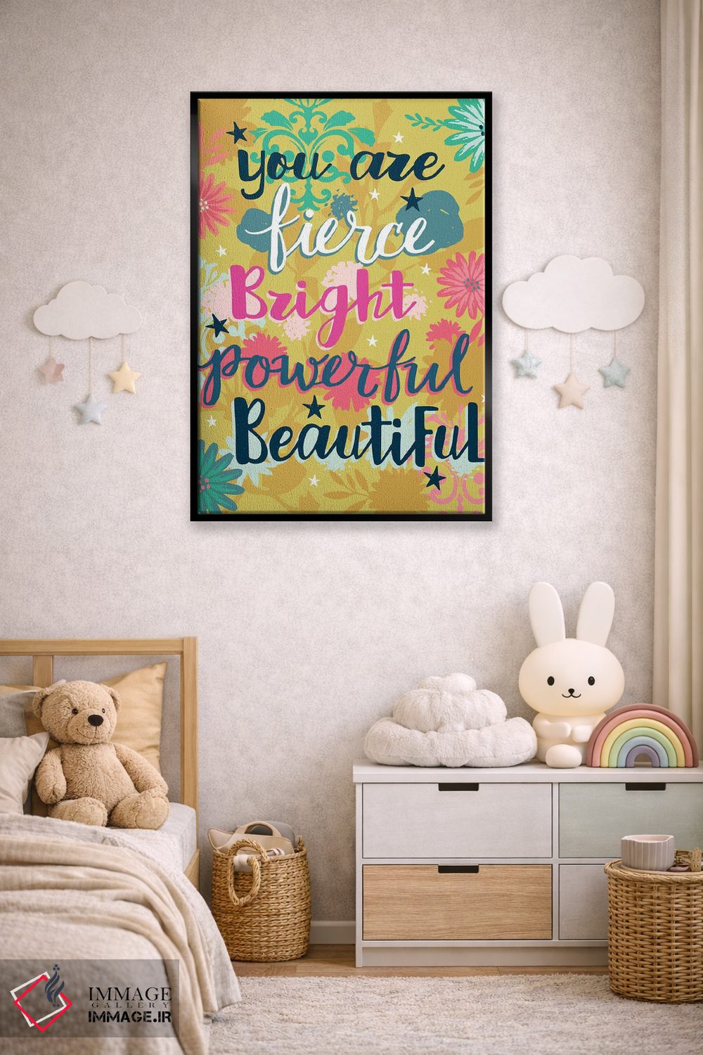 تابلو دکوراتیو هرروزه با سخنان پرانرژی ۴ اثر لیزا وایت باتن - D5B