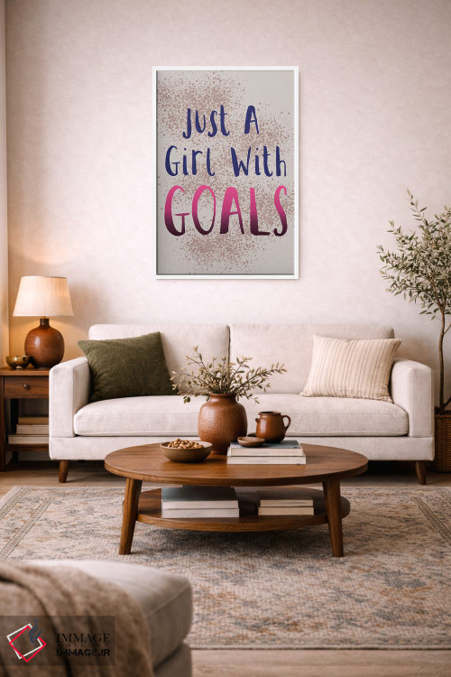 تابلو دکوراتیو دختر رئیس هرروزه ۵ اثر لیزا وایت باتن - D3W