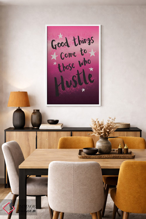 تابلو دکوراتیو دختر رئیس هرروزه ۲ اثر لیزا وایت باتن - D5W