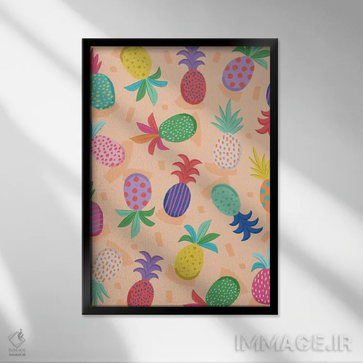 تابلو دکوراتیو سرگرمی نوجوانانه ۱ اثر لیزا وایت باتن - نمای قابدار مشکی