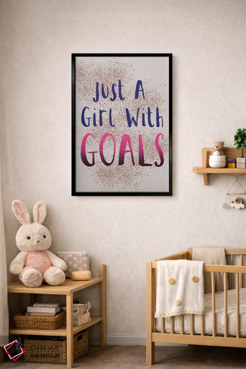 تابلو دکوراتیو دختر رئیس هرروزه ۵ اثر لیزا وایت باتن - D5B