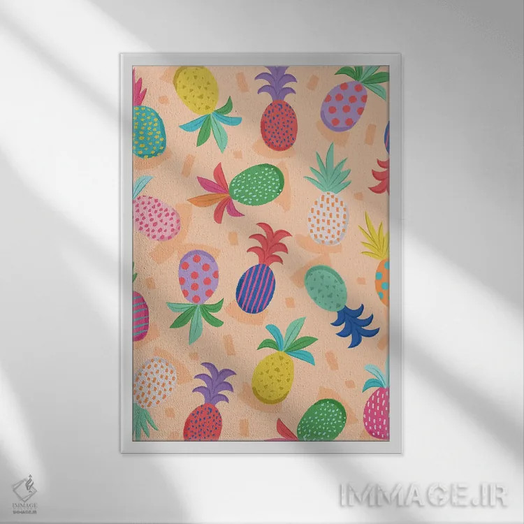 تابلو دکوراتیو سرگرمی نوجوانانه ۱ اثر لیزا وایت باتن - نمای قابدار سفید