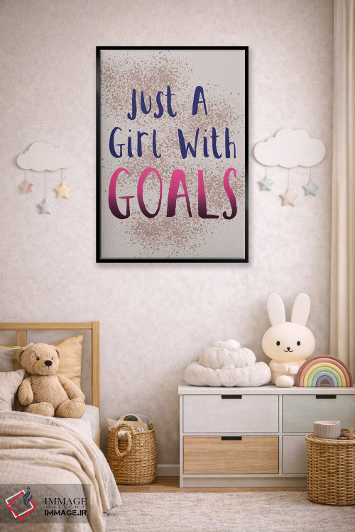 تابلو دکوراتیو دختر رئیس هرروزه ۵ اثر لیزا وایت باتن - D6B