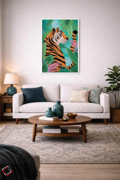 تابلو دکوراتیو گشت و گذار روزمره در طبیعت ۱ اثر لیزا وایت باتن - D2W