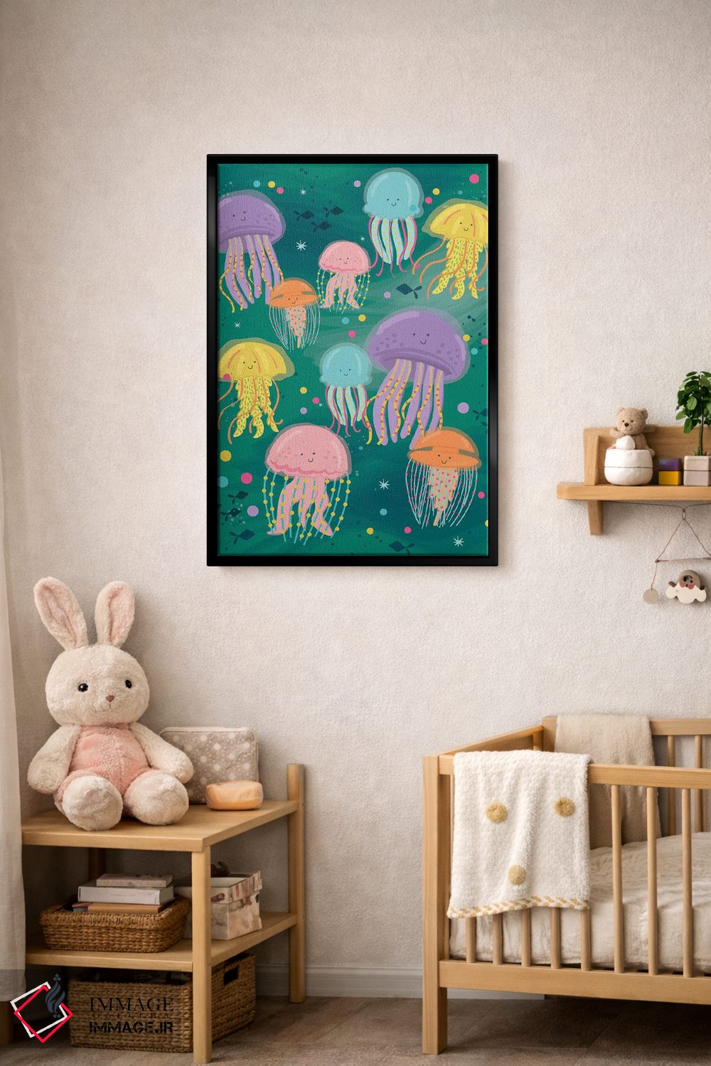 تابلو دکوراتیو زیر دریا؛ ساحلی و دریانوردی ۲ اثر لیزا وایت باتن - D5B