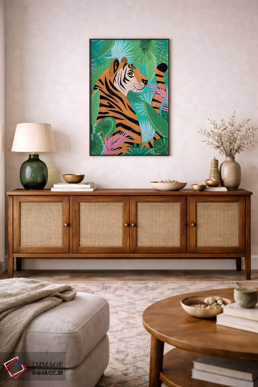 تابلو دکوراتیو گشت و گذار روزمره در طبیعت ۱ اثر لیزا وایت باتن - D4B