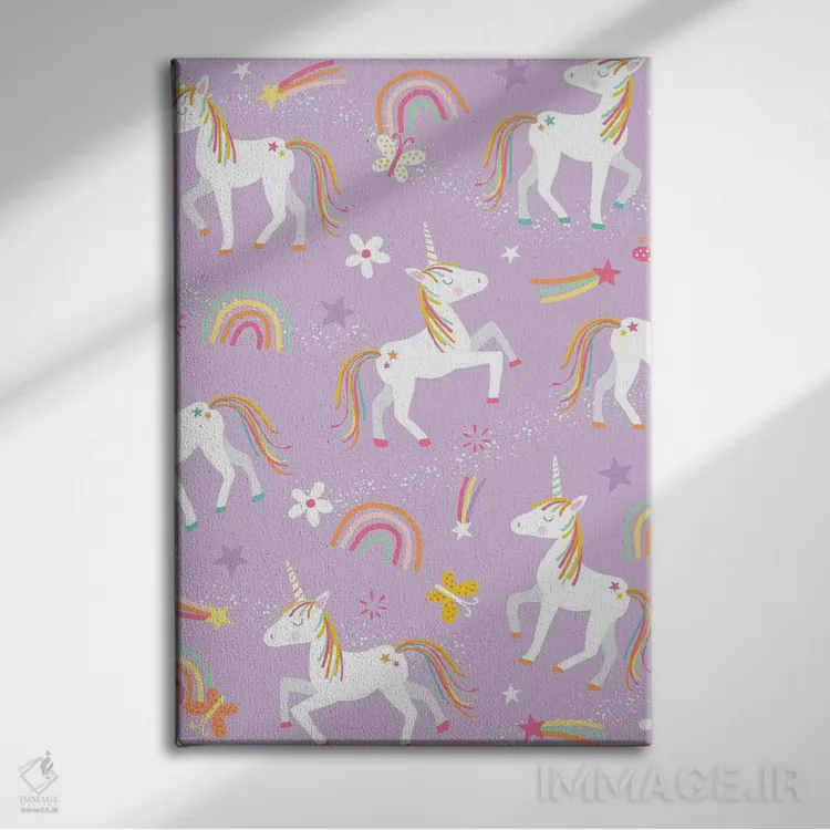 تابلو دکوراتیو نوجوان ۴ اثر لیزا وایت باتن - نمای روبهرو روی دیوار