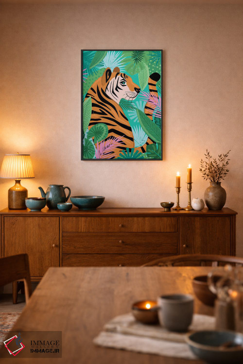 تابلو دکوراتیو گشت و گذار روزمره در طبیعت ۱ اثر لیزا وایت باتن - D6B