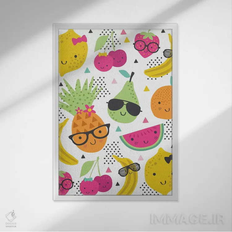 تابلو دکوراتیو خواب نیمروزی آفتابی اثر لیزا وایت باتن - نمای قابدار سفید