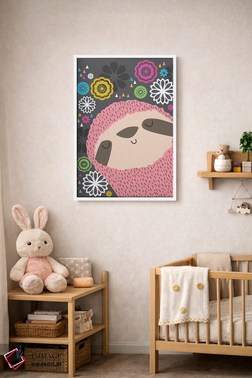 تابلو دکوراتیو چشم روشن اثر لیزا وایت باتن - D2W