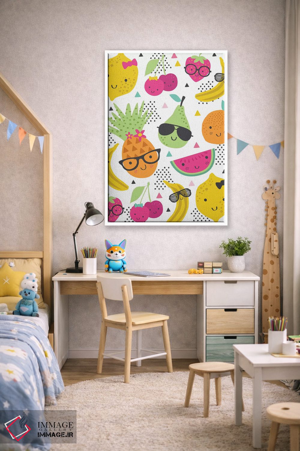 تابلو دکوراتیو خواب نیمروزی آفتابی اثر لیزا وایت باتن - D1W