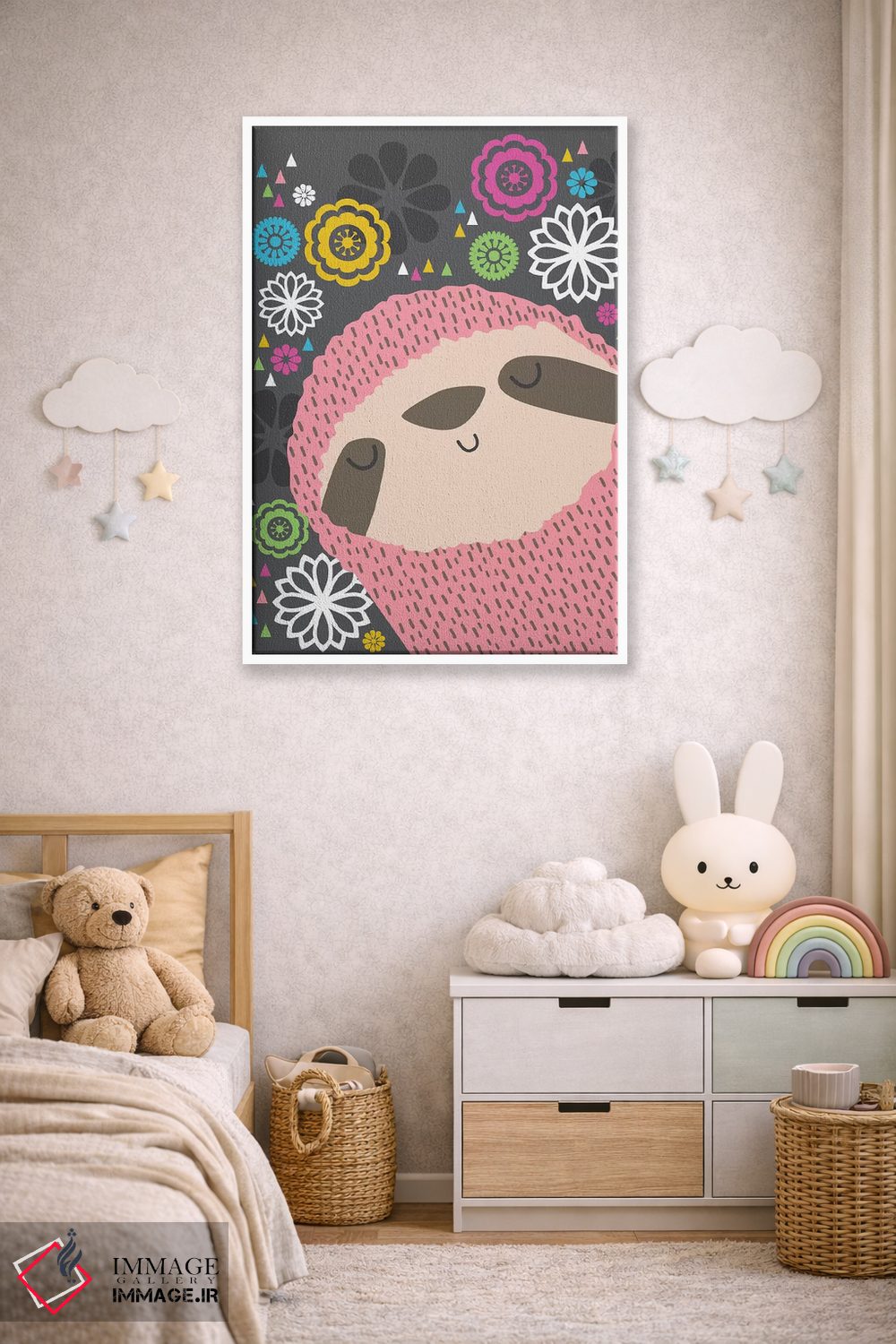 تابلو دکوراتیو چشم روشن اثر لیزا وایت باتن - D3W