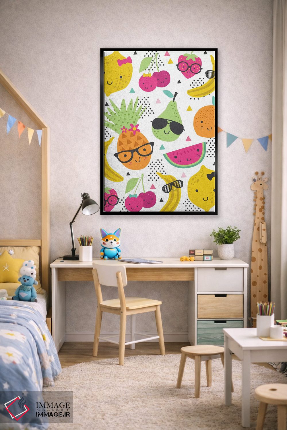 تابلو دکوراتیو خواب نیمروزی آفتابی اثر لیزا وایت باتن - D2B