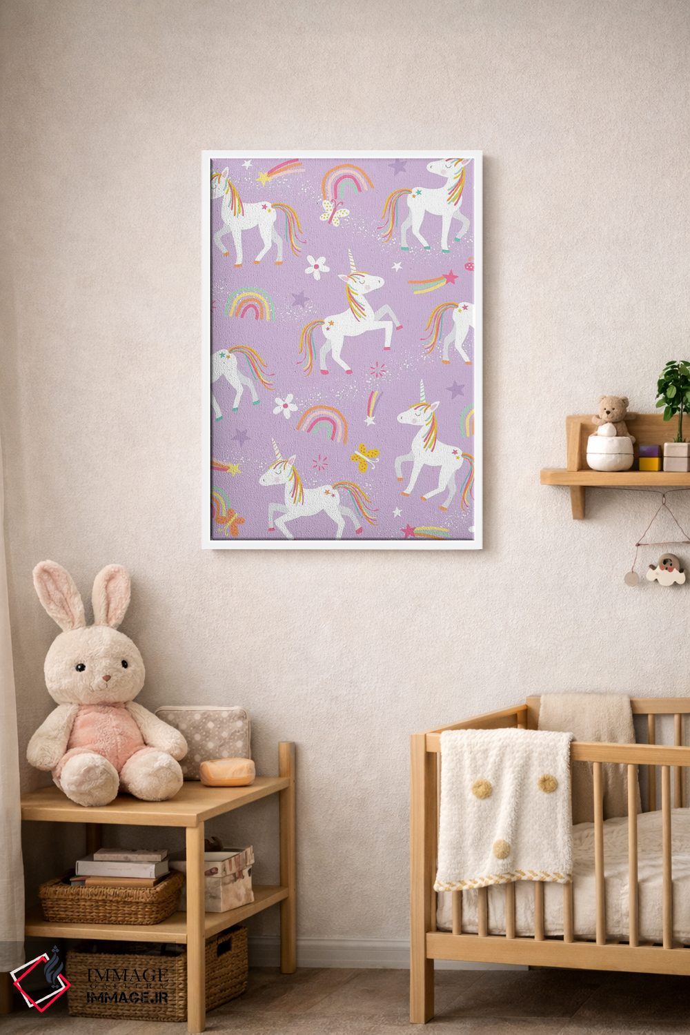 تابلو دکوراتیو نوجوان ۴ اثر لیزا وایت باتن - D4W