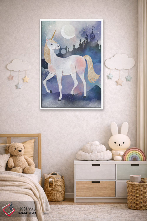 تابلو دکوراتیو تک شاخ افسون شده ۱ اثر لیزا وایت باتن - D4W