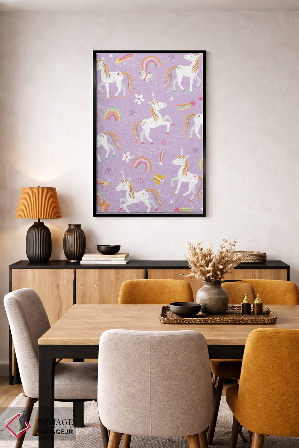 تابلو دکوراتیو نوجوان ۴ اثر لیزا وایت باتن - D6B