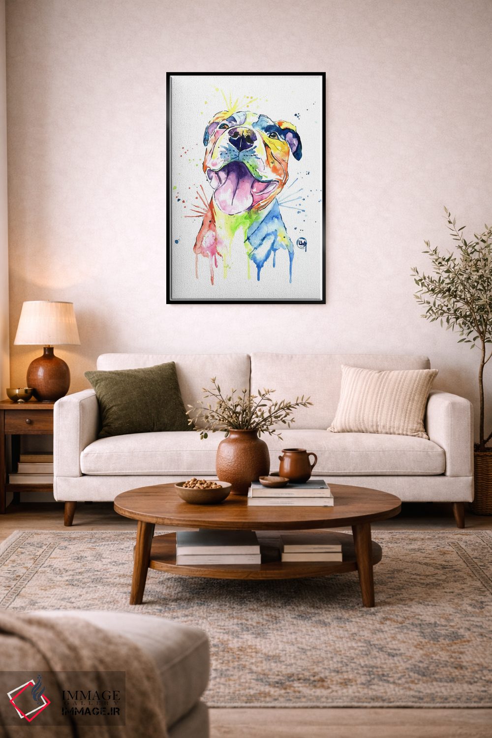 تابلو دکوراتیو سوی نرم تر اثر لیزا وایت هاوس - D5B