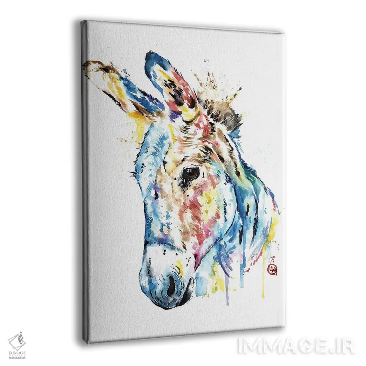 تابلو مدرن الاغ اثر لیزا وایت هاوس - نمای پرسپکتیو محصول