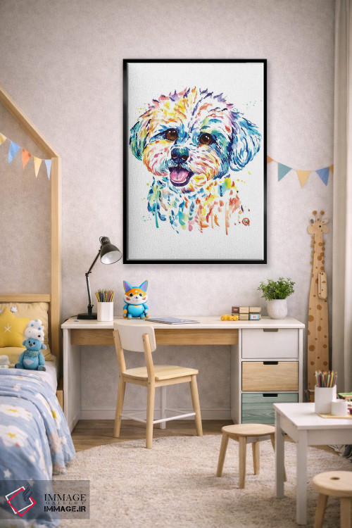 تابلو مدرن بیشون اثر لیزا وایت هاوس - D2B