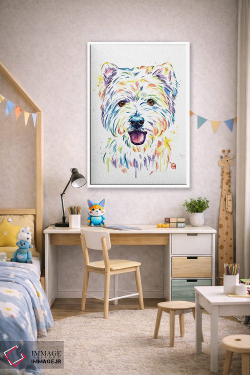 تابلو دکوراتیو وستی اثر لیزا وایت هاوس - D1W