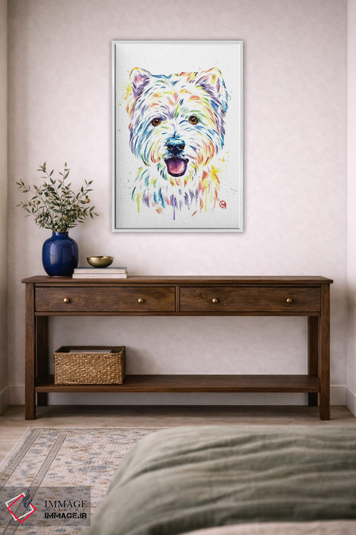 تابلو دکوراتیو وستی اثر لیزا وایت هاوس - D3W