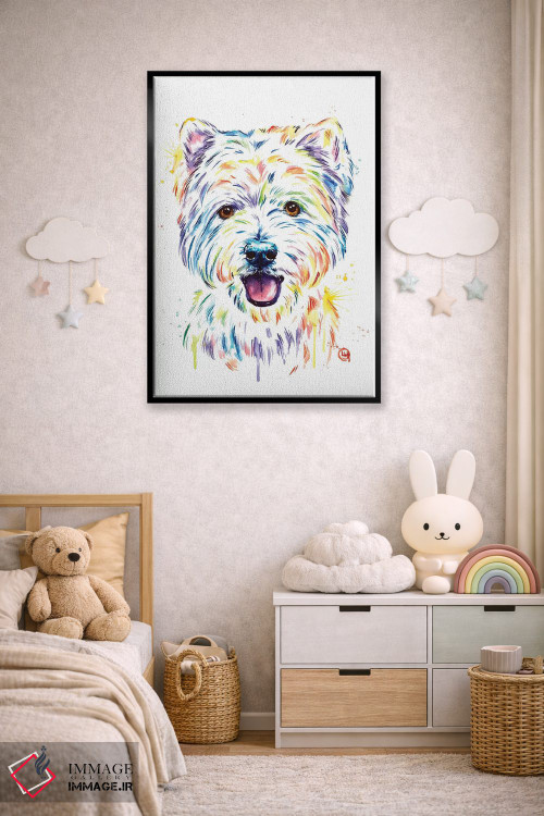 تابلو دکوراتیو وستی اثر لیزا وایت هاوس - D6B