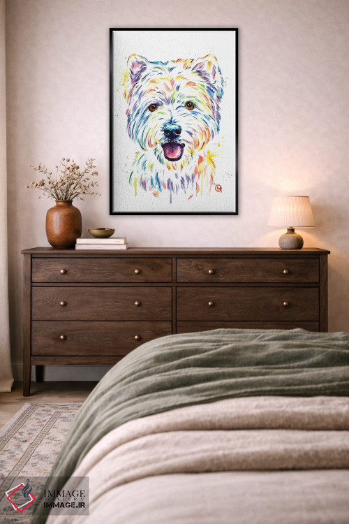 تابلو دکوراتیو وستی اثر لیزا وایت هاوس - D5B