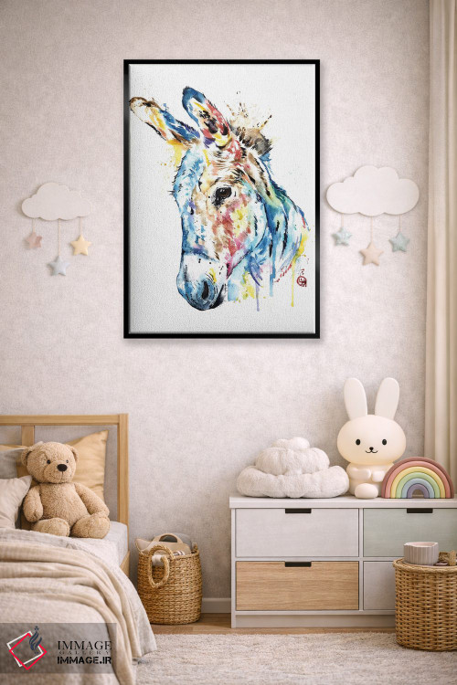 تابلو مدرن الاغ اثر لیزا وایت هاوس - D5B