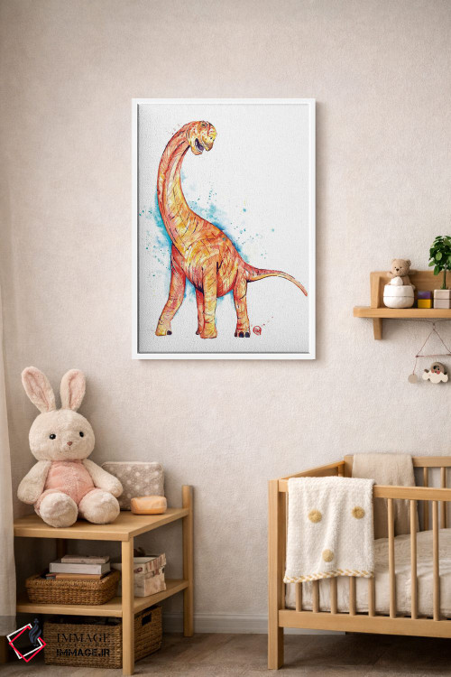 تابلو دکوراتیو گردن دراز اثر لیزا وایت هاوس - D2W