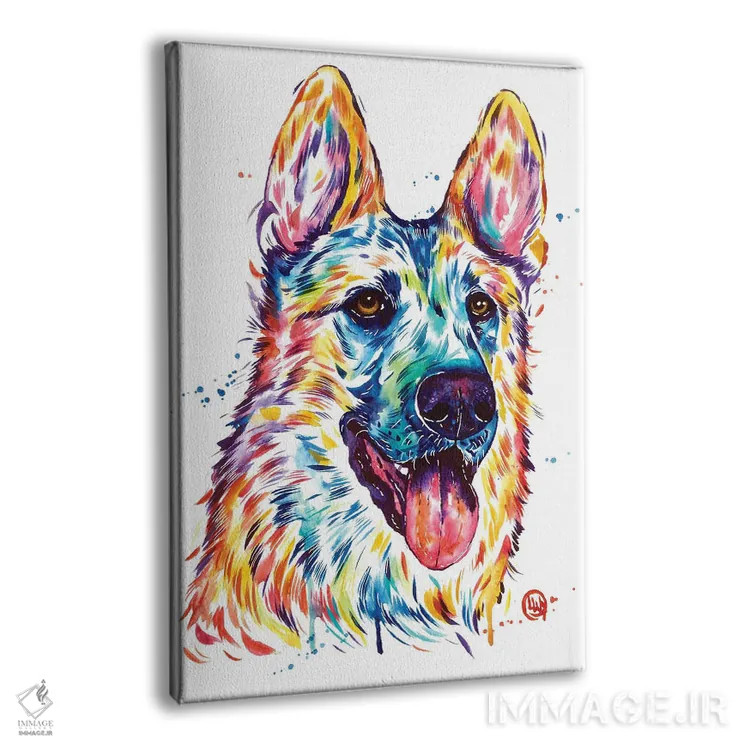 تابلو دکوراتیو روح خوش سیما اثر لیزا وایت هاوس - نمای پرسپکتیو محصول