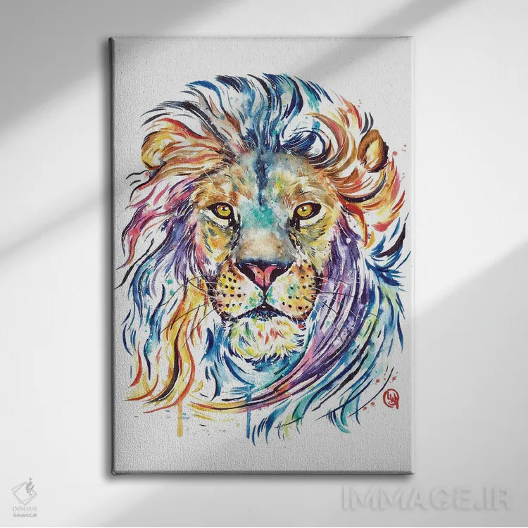 تابلو دکوراتیو شجاعت داشته باش قلب عزیز اثر لیزا وایت هاوس - نمای روبهرو روی دیوار