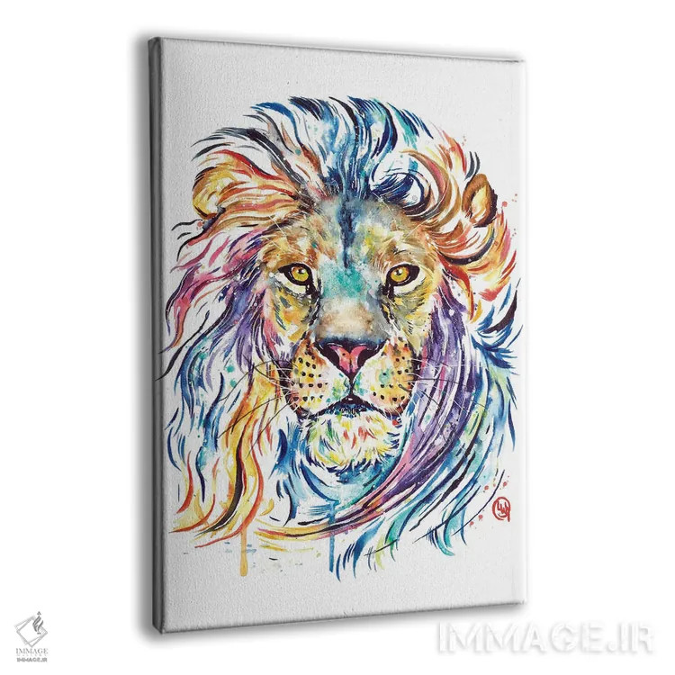 تابلو دکوراتیو شجاعت داشته باش قلب عزیز اثر لیزا وایت هاوس - نمای پرسپکتیو محصول