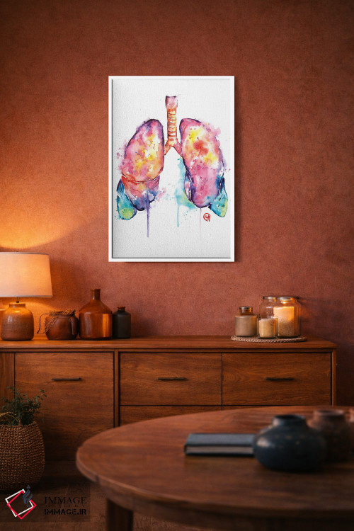 تابلو دکوراتیو فقط نفس بکش اثر لیزا وایت هاوس - D4W