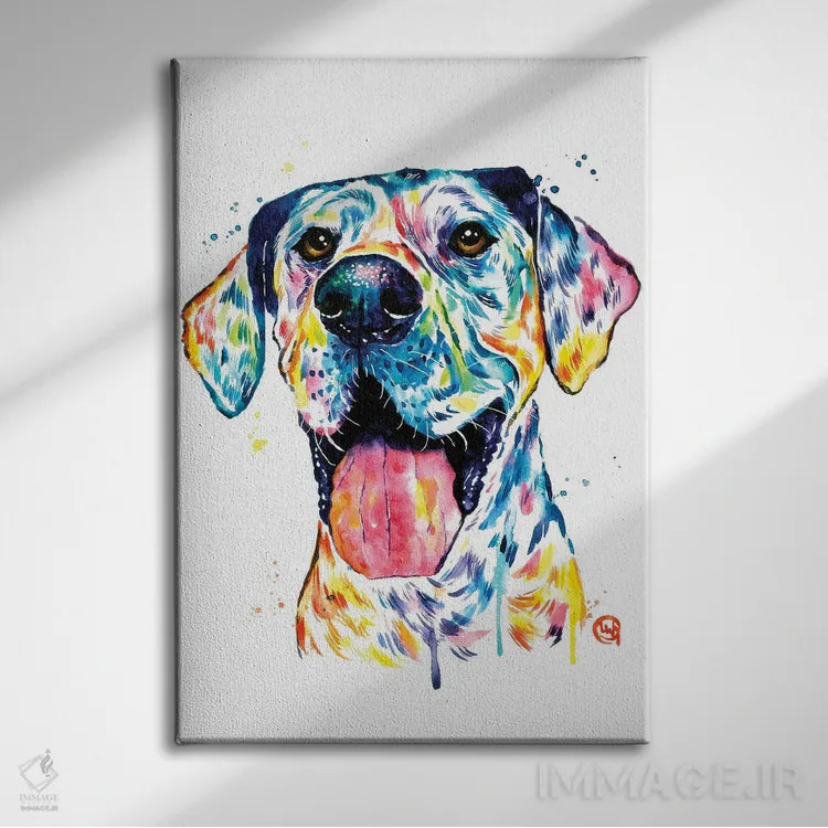 تابلو دکوراتیو گریت باور اثر لیزا وایت هاوس - نمای روبهرو روی دیوار