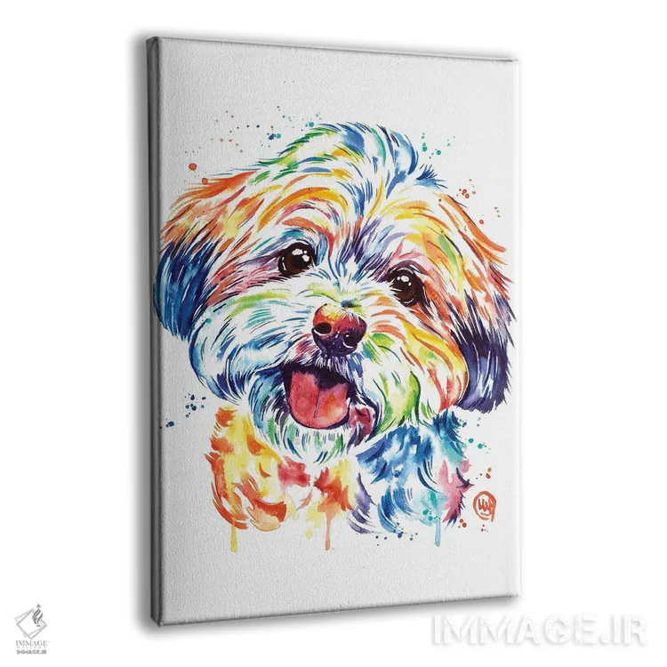 تابلو دکوراتیو شورکی اثر لیزا وایت هاوس - نمای پرسپکتیو محصول