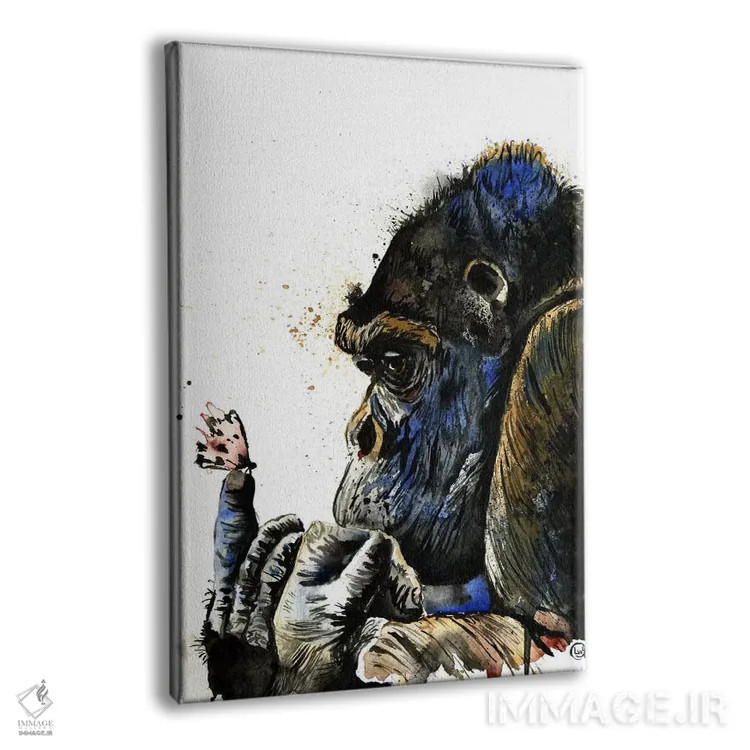 تابلو دکوراتیو غول مهربان اثر لیزا وایت هاوس - نمای پرسپکتیو محصول