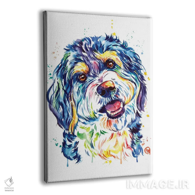 تابلو دکوراتیو برنیدودل اثر لیزا وایت هاوس - نمای پرسپکتیو محصول