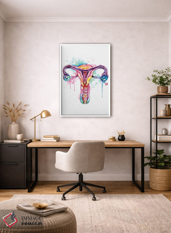 تابلو دکوراتیو رحم اثر لیزا وایت هاوس - D2W