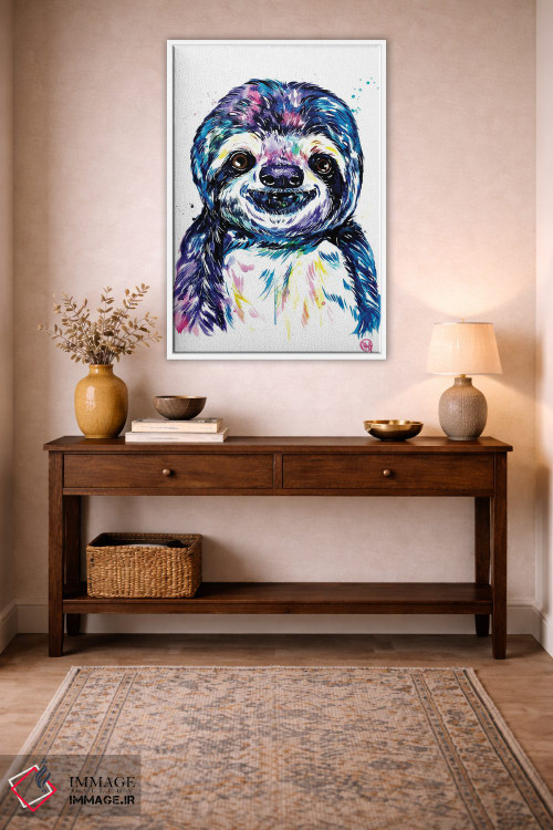 تابلو دکوراتیو سوزی تنبل اثر لیزا وایت هاوس - D2W