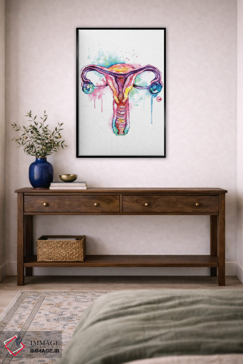 تابلو دکوراتیو رحم اثر لیزا وایت هاوس - D4B