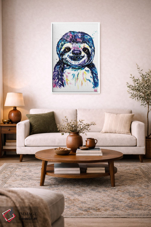 تابلو دکوراتیو سوزی تنبل اثر لیزا وایت هاوس - D3W