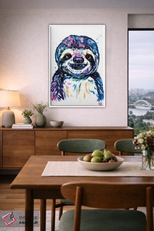 تابلو دکوراتیو سوزی تنبل اثر لیزا وایت هاوس - D6W