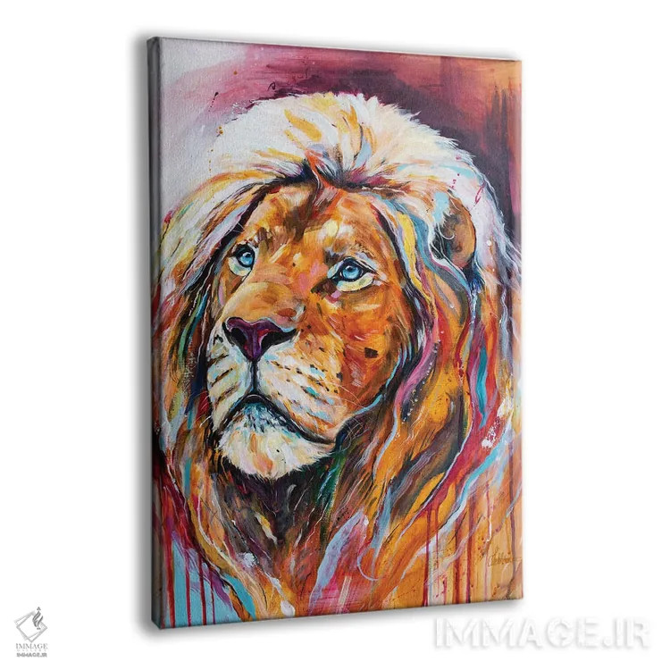 تابلو دکوراتیو رام نشده اثر لیزا وایت هاوس - نمای پرسپکتیو محصول